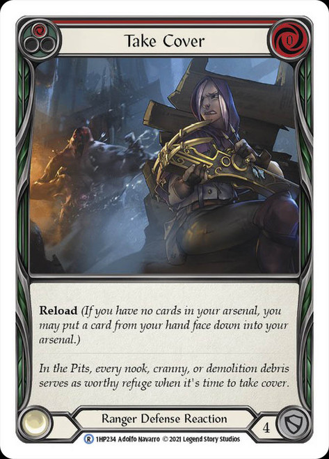 Take Cover (Red) Non-foil English