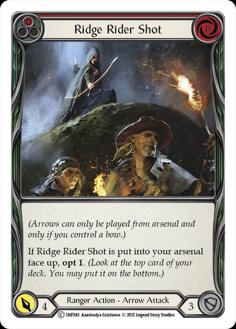 Ridge Rider Shot (Red) Non-foil English