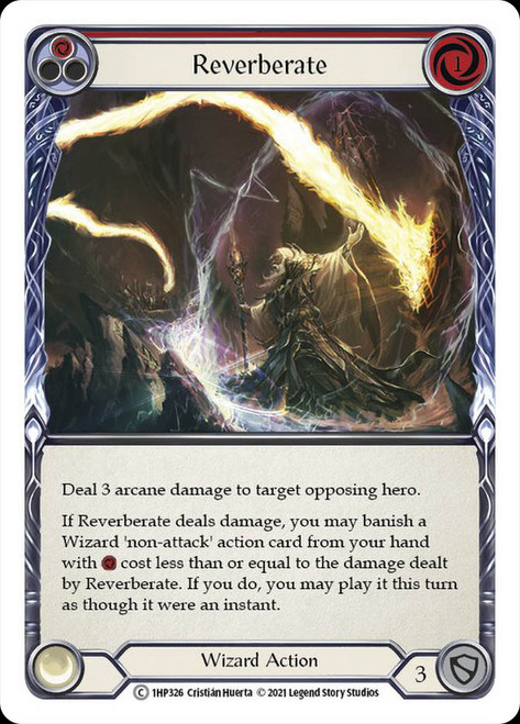 Reverberate (Red) Non-foil English