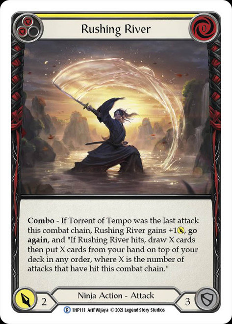 Rushing River (Yellow) Non-foil English