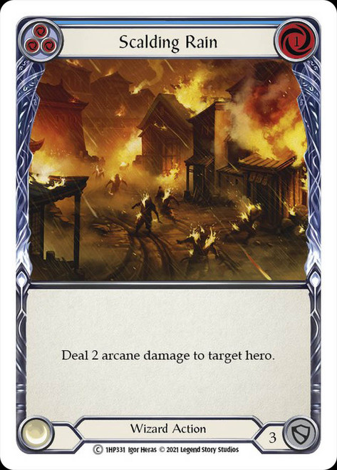 Scalding Rain (Blue) Non-foil English