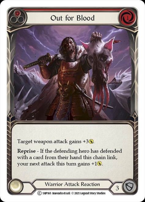 Out for Blood (Red) Non-foil English
