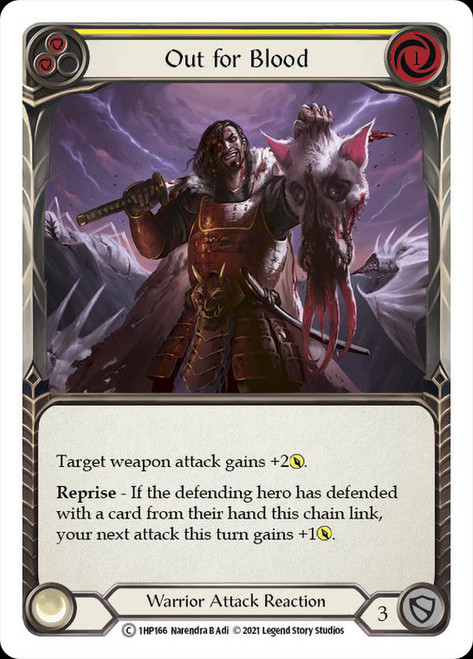 Out for Blood (Yellow) Non-foil English