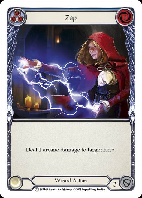 Zap (Blue) Non-foil English
