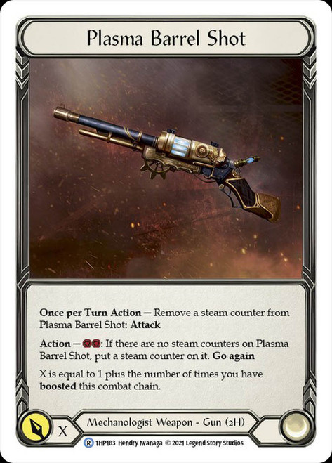 Plasma Barrel Shot Non-foil English