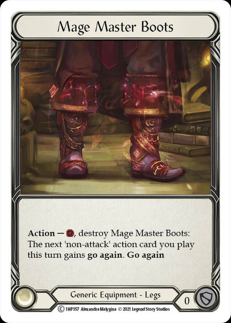 Mage Master Boots Non-foil English