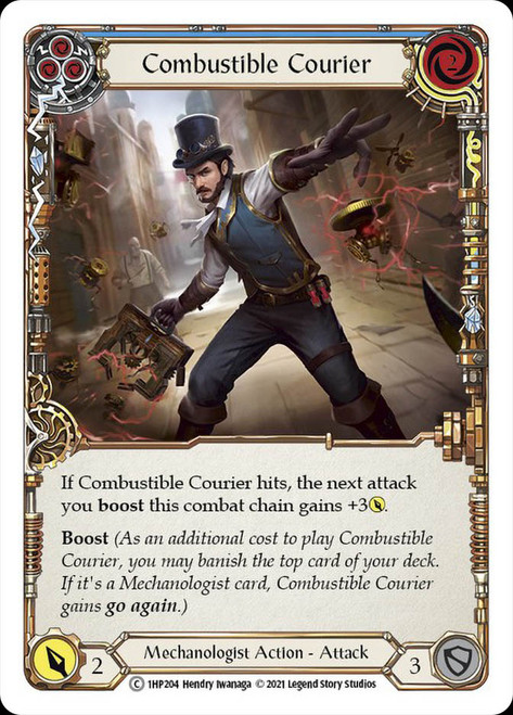 Combustible Courier (Blue) Non-foil English