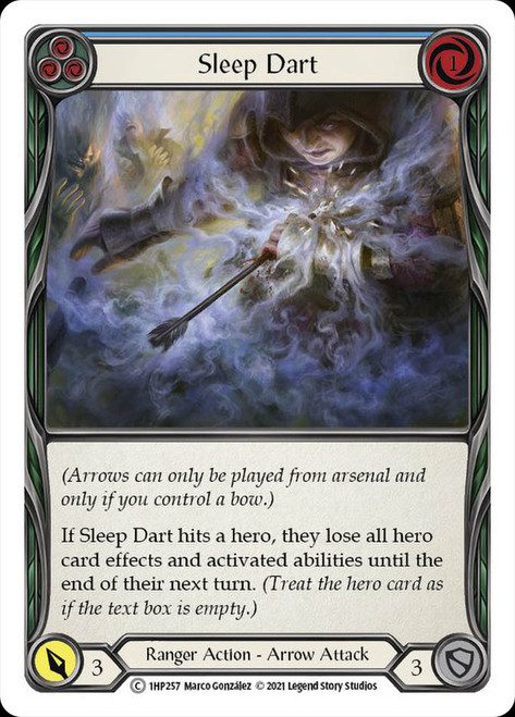 Sleep Dart (Blue) Non-foil English