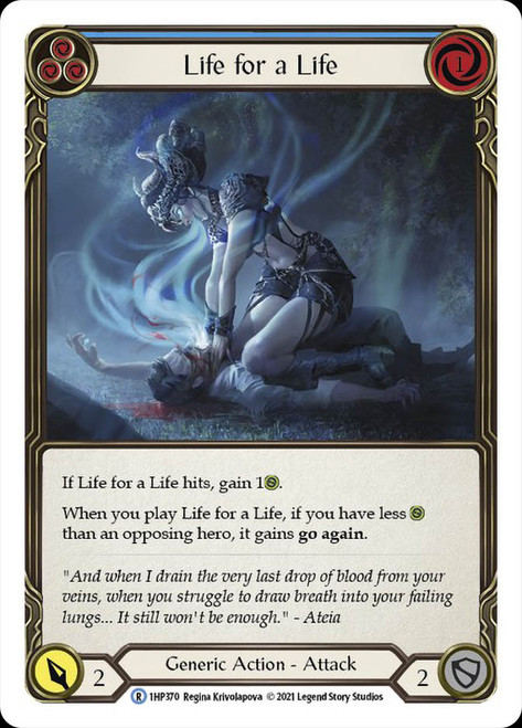 Life for a Life (Blue) Non-foil English