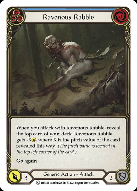 Ravenous Rabble (Blue) Non-foil English