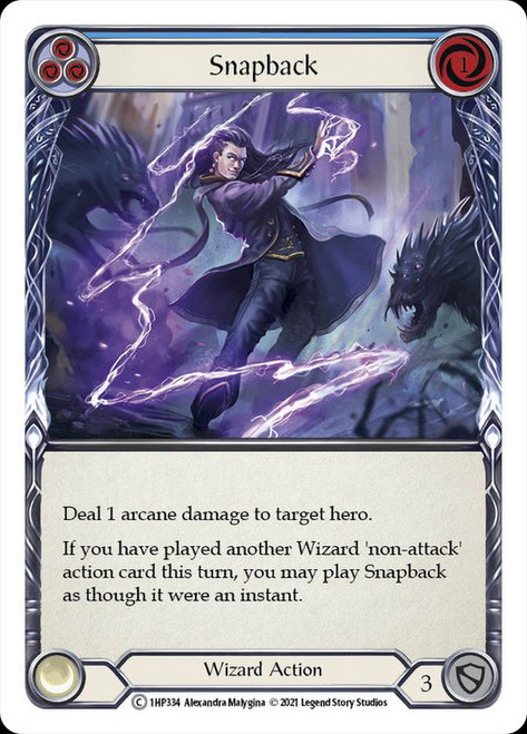 Snapback (Blue) Non-foil English