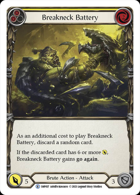 Breakneck Battery (Yellow) Non-foil English