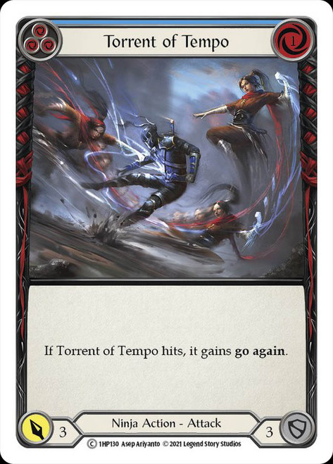 Torrent of Tempo (Blue) Non-foil English