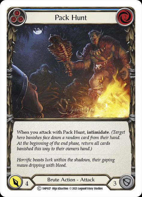 Pack Hunt (Blue) Non-foil English