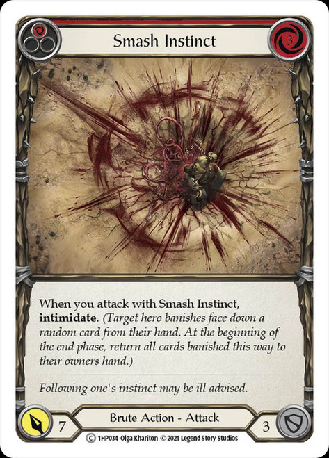 Smash Instinct (Red) Non-foil English