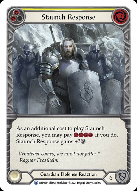 Staunch Response (Red) | History Pack 1 | Star City Games