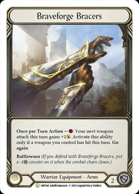 Braveforge Bracers Non-foil English