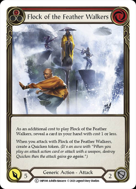 Flock of the Feather Walkers (Red) Non-foil English