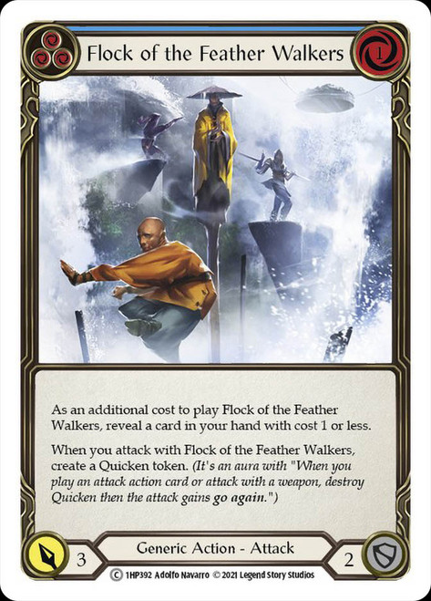 Flock of the Feather Walkers (Blue) Non-foil English