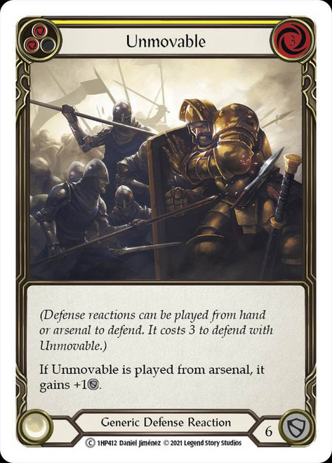 Unmovable (Yellow) Non-foil English