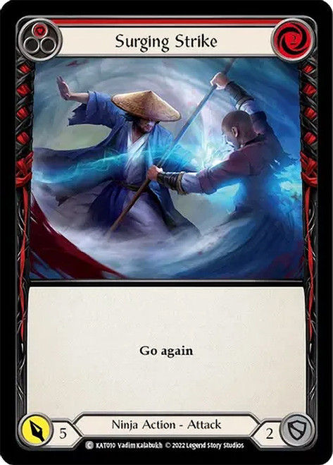 Surging Strike Red Singles