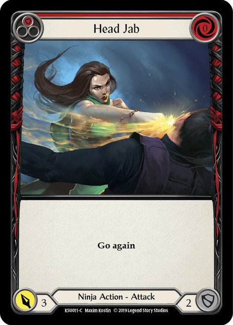 Head Jab (Red) Non-foil English