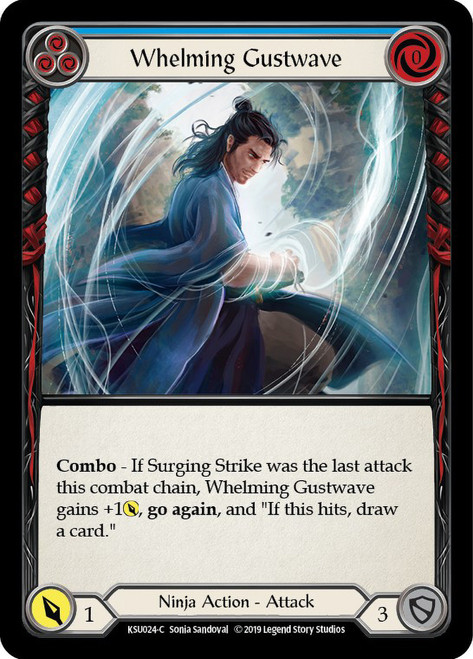 Whelming Gustwave (Blue) Non-foil English