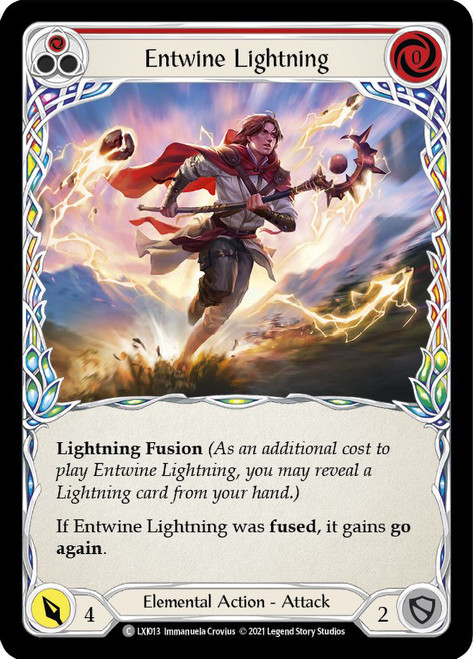 Entwine Lightning (Red) Non-foil English