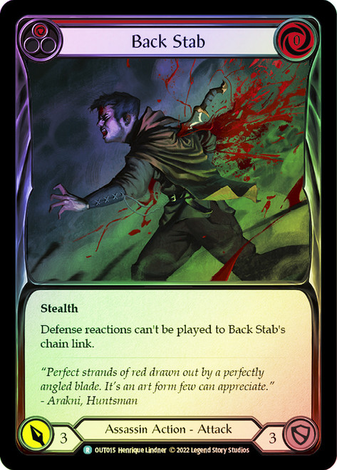 Back Stab Red