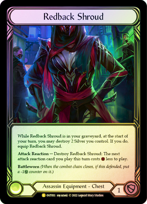 Redback Shroud Singles