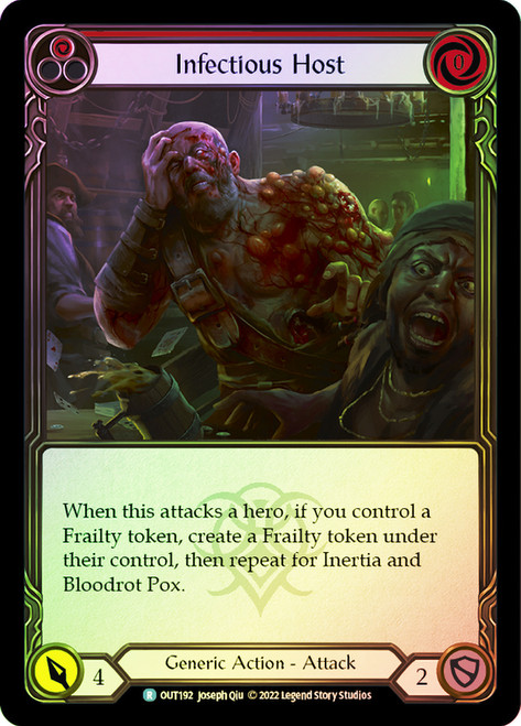 Infectious Host Red Singles