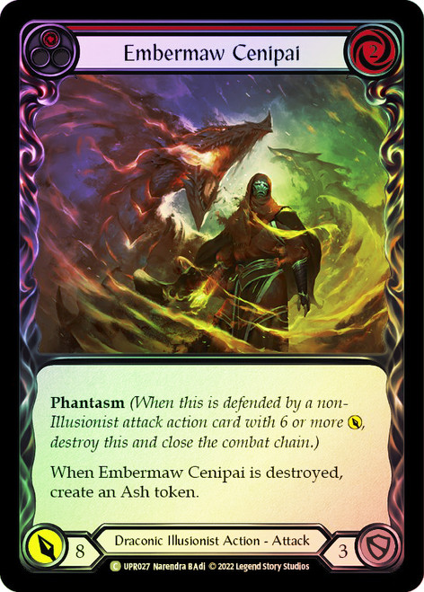 Embermaw Cenipai (Red) Rainbow Foil English