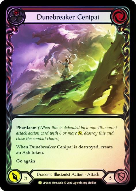 Dunebreaker Cenipai (Red) Rainbow Foil English