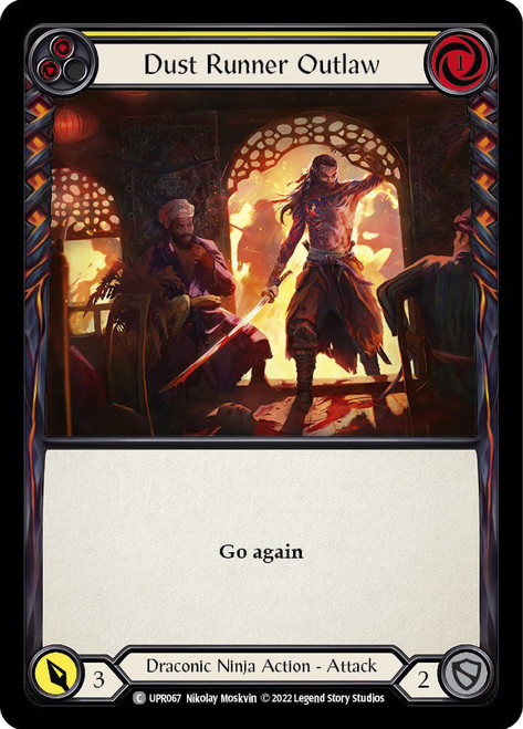 Dust Runner Outlaw (Yellow) Non-foil English