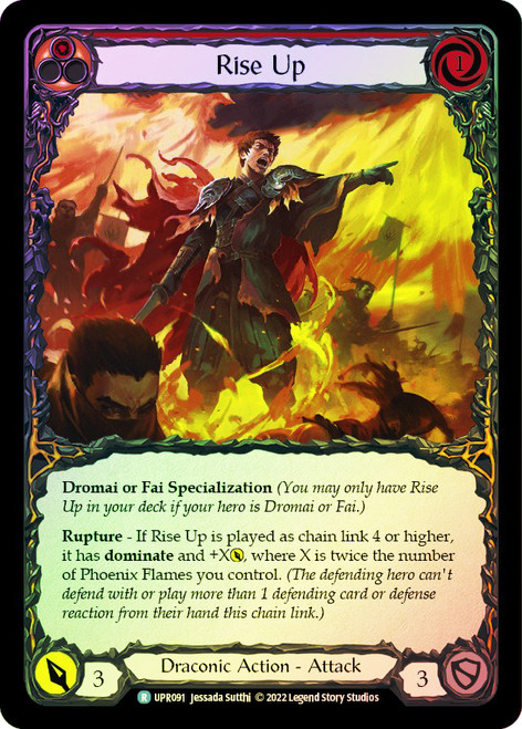 Rise Up Rainbow Foil English