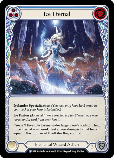 FAB　Iyslander Marvel Cold Foil UPR 初版 ENG】【Cold Foil】【Marvel】[Elemental_Wizard] Iyslander [UPR