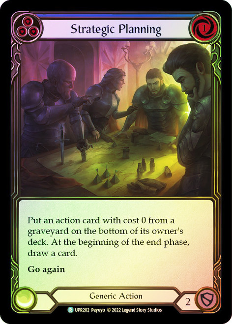 Strategic Planning (Blue) Rainbow Foil English