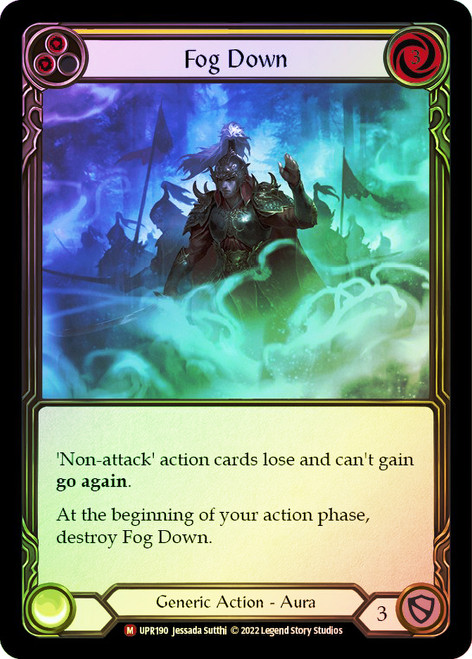 Fog Down Rainbow Foil English