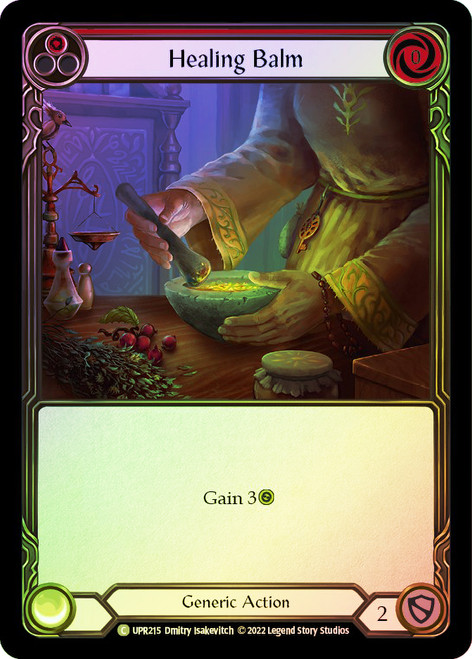 Healing Balm (Red) Rainbow Foil English