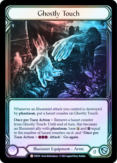 Ghostly Touch | Uprising (Rainbow Foil) | Star City Games