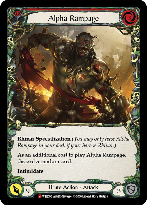 Alpha Rampage Non-foil English