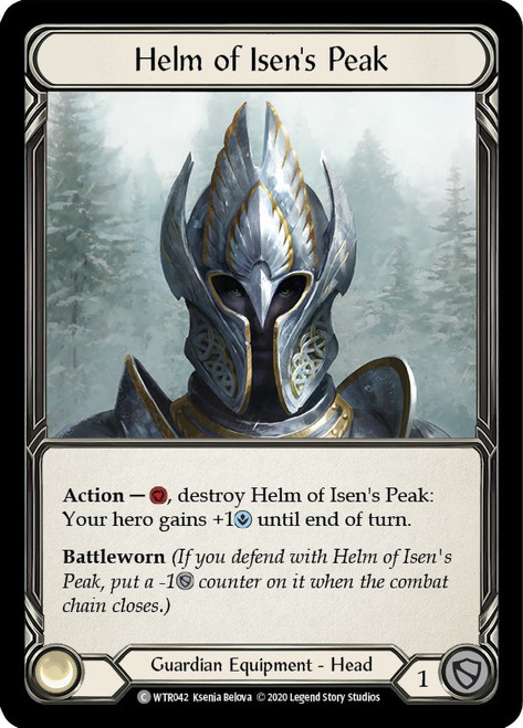 Helm of Isen's Peak Non-foil English