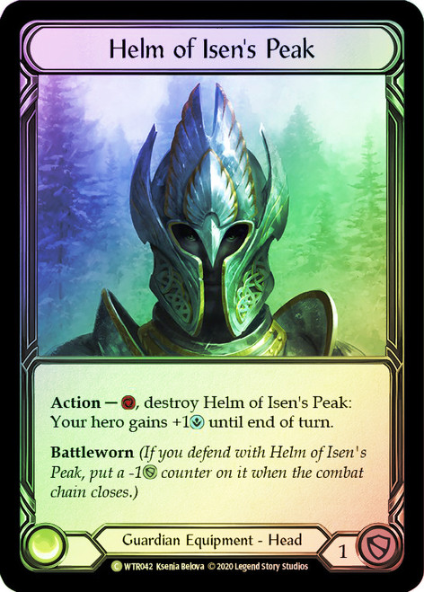 Helm of Isens Peak 初版CF BGS9.5 Helm of Isen's Peak | Welcome to Rathe (Unlimited) | Star