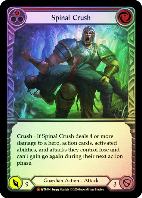 その他 Spinal Crush foil FLESH AND BLOOD FAB Spinal Crush - Flesh & Blood TCG - Welcome to Rathe – FaB