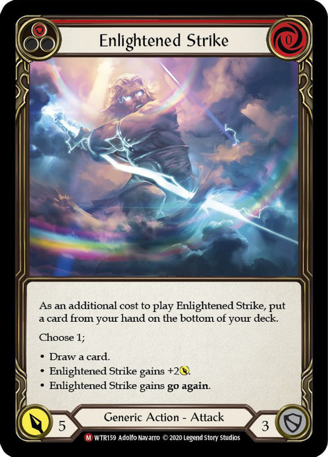 Enlightened Strike | Welcome to Rathe (Unlimited) (Rainbow Foil