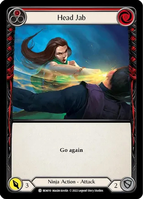 Head Jab Red Singles