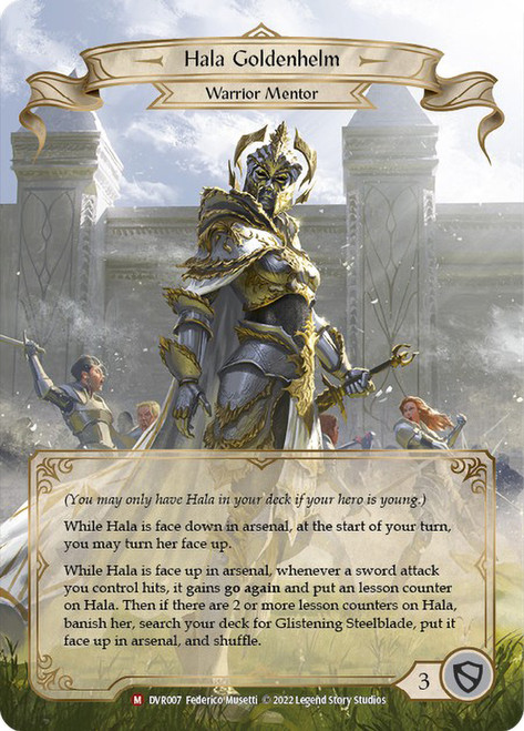 Hala Goldenhelm Non-foil English