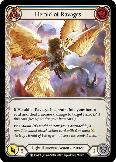 Herald of Ravages (Blue) Non-foil English