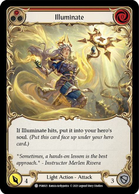 Illuminate (Red) Non-foil English