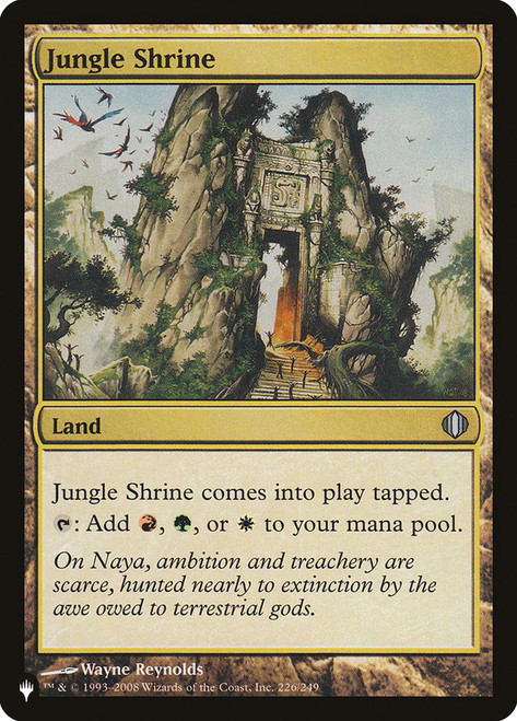 Jungle Shrine (Shards of Alara)
Planeswalker Symbol Reprints
Single
Magic: The Gathering